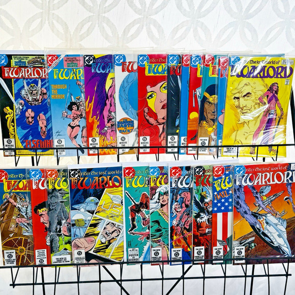 Enter The Lost World Of The WARLORD 64-79 81-85 Lot DC Comics Mike Grell - Picture 1 of 7